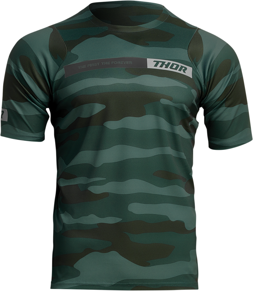 Assist Jersey - Short-Sleeve - Camo Green - XS - Lutzka's Garage