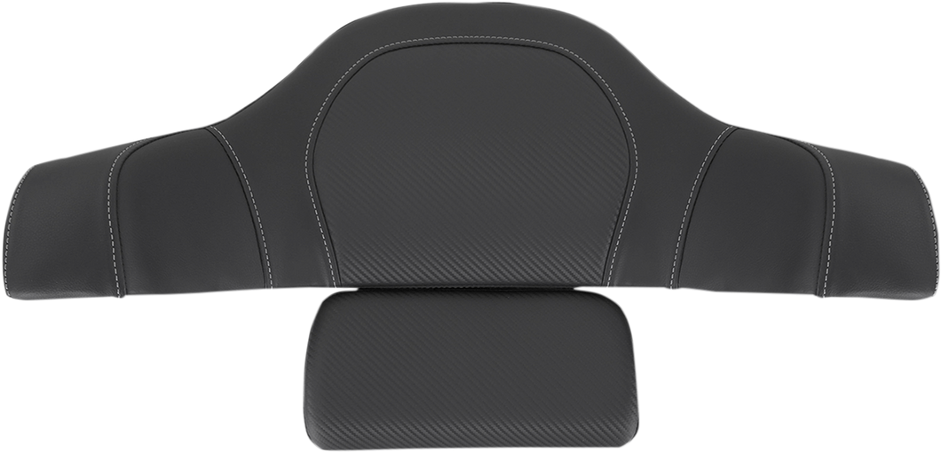 Tour-Pak® Backrest Pad Cover - Carbon Fiber - Black - Indian - Lutzka's Garage