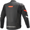 Faster v2 Leather Jacket - Black/Red - US 38 / EU 48 - Lutzka's Garage