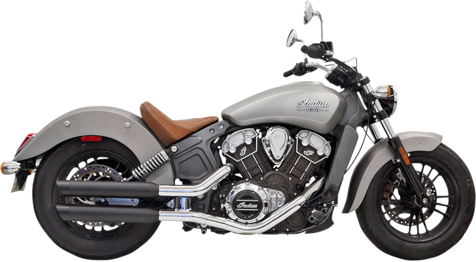 3" Mufflers for Scout - Black - Lutzka's Garage