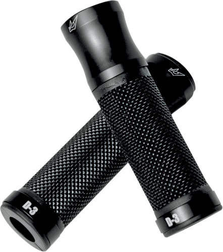 Grips - D3 - Black/Black - Lutzka's Garage