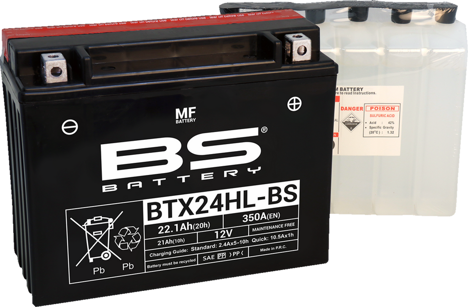 Battery - BTX24HL-BS (YTX)