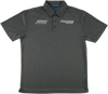 Polo Shirt - Heather Charcoal - Medium - Lutzka's Garage