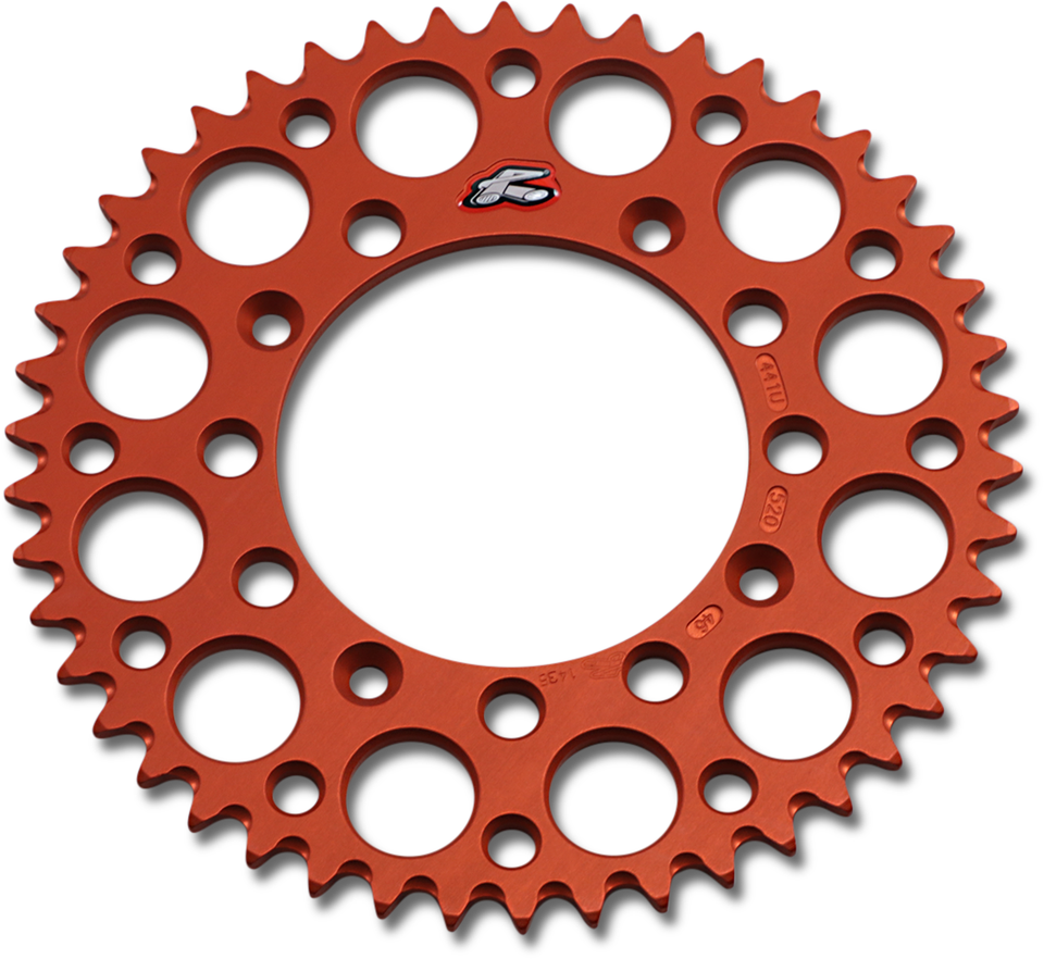 Rear Sprocket - Orange - 46 Tooth - Lutzka's Garage