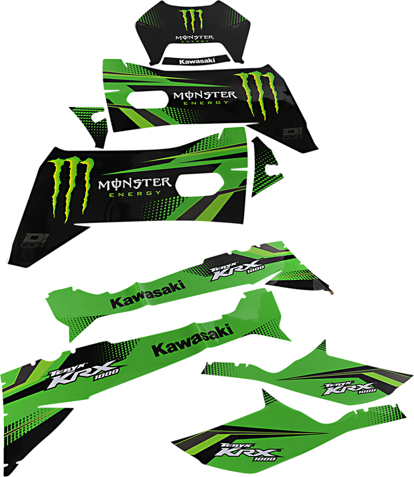 Complete Graphics Kit - Monster - 2-Door - Teryx