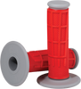 Grips - Compound - Half-Waffle - Red - Lutzka's Garage