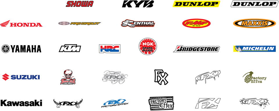 Logo Decals - KTM - 5 Pack