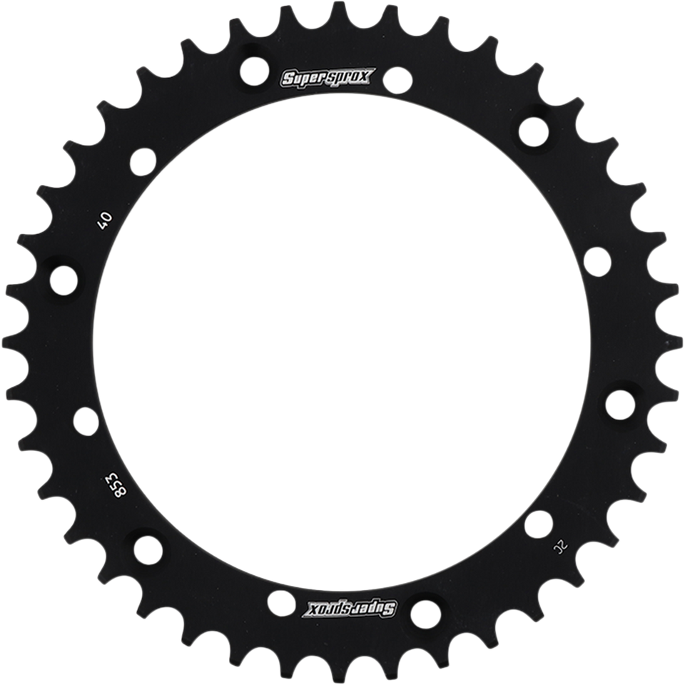 Rear Sprocket - Black - Yamaha - 40 Tooth - Lutzka's Garage