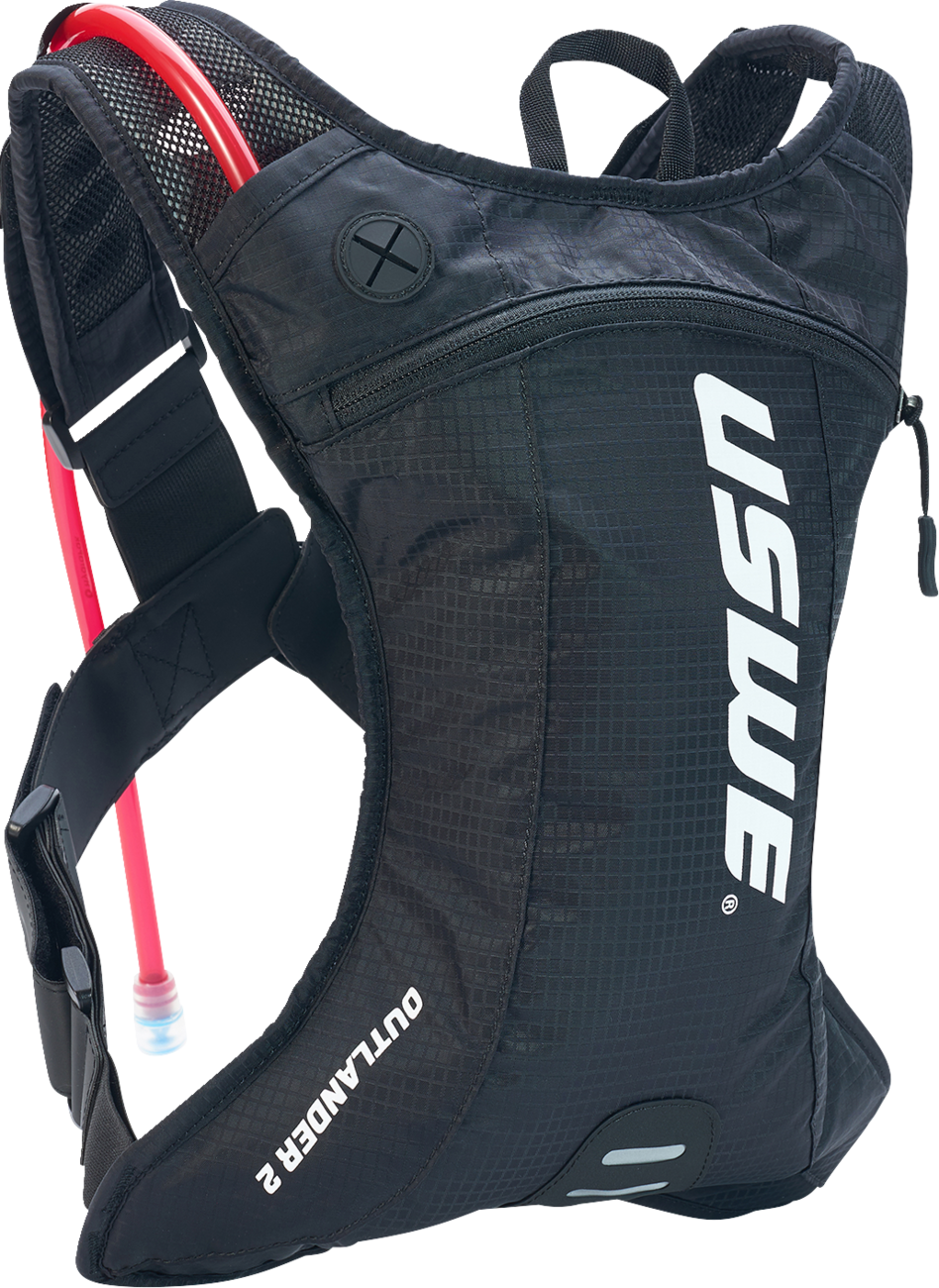 Outlander Hydration Pack - 2L - Black - Lutzka's Garage