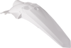 Fender - Rear - White - YZ 450F - Lutzka's Garage