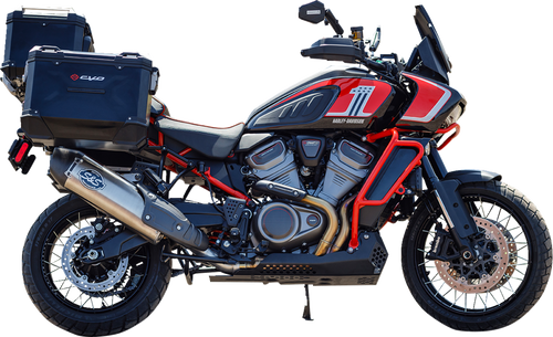 Slip-On Muffler - Brushed Stainless Steel - 50-State