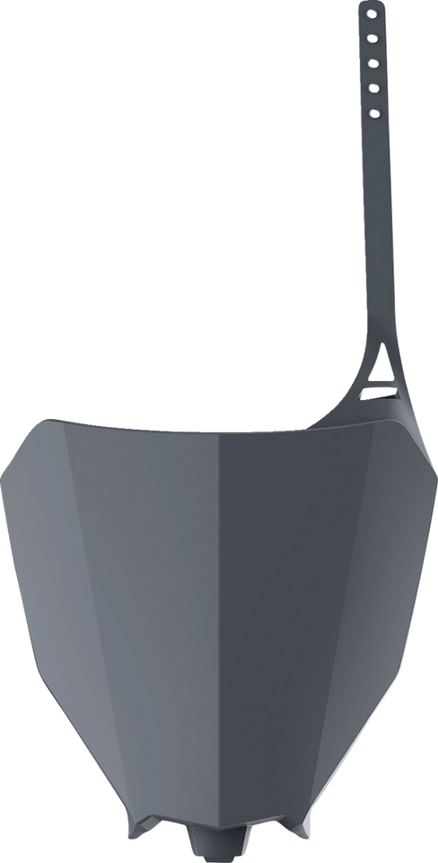 Number Plate - Gray - CRF 250R/RX | 450R/RX - Lutzka's Garage