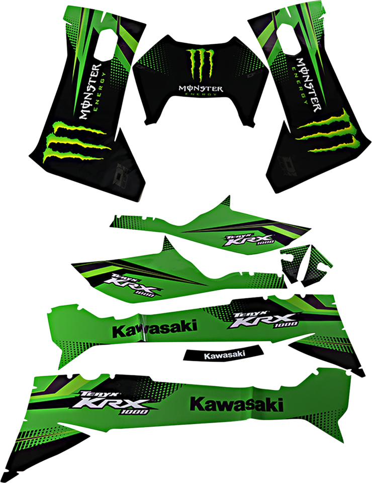 Complete Graphics Kit - Monster - 2-Door - Teryx