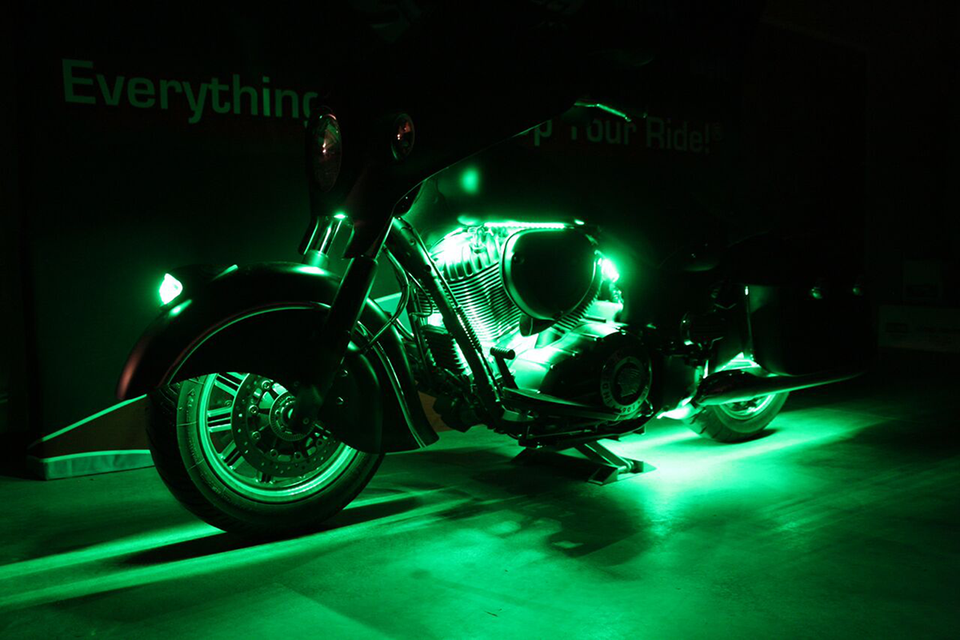 War Bonnet Accent Light - Green - Lutzka's Garage