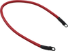 Battery Cable - 18" - Red - Lutzka's Garage