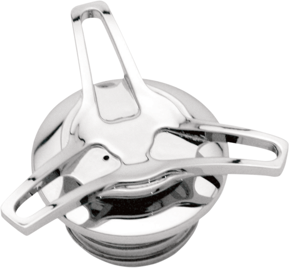 Gas Cap - Spoke - Chrome - Lutzka's Garage
