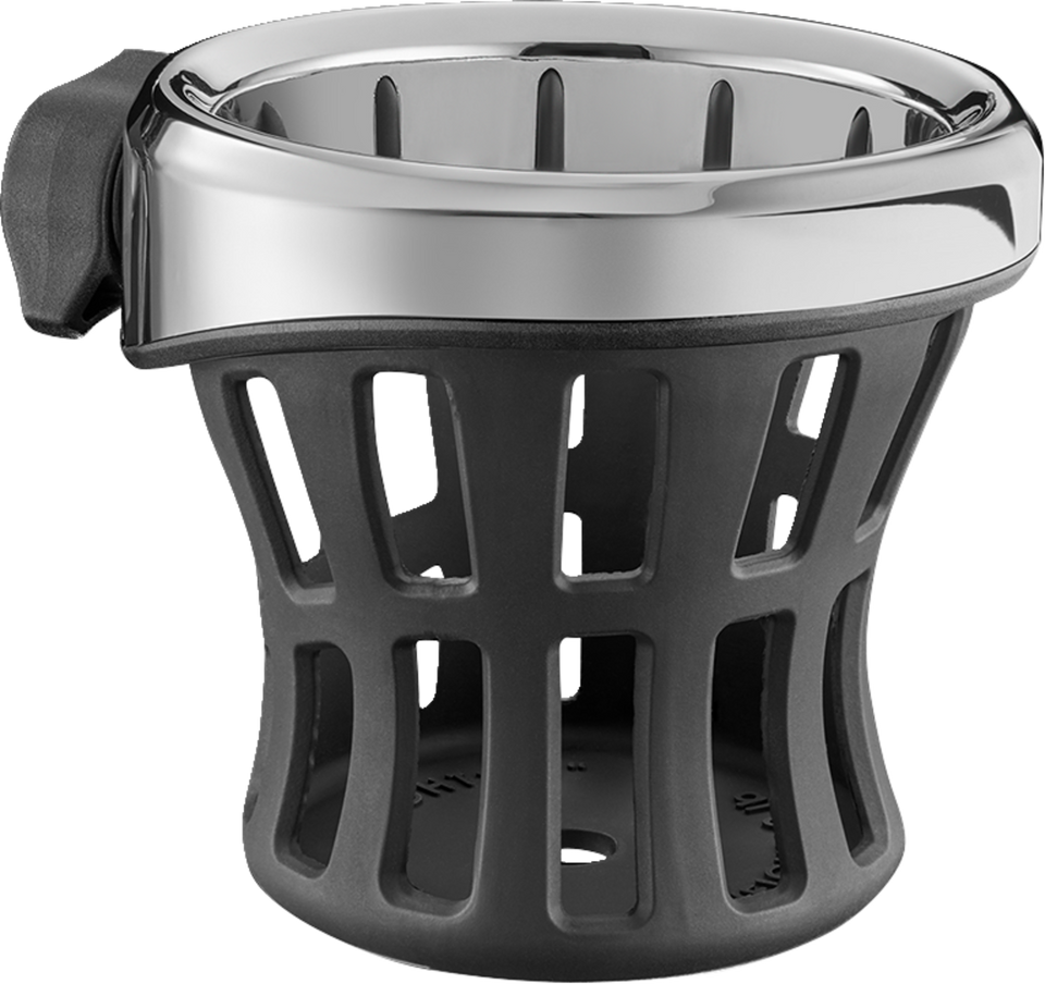 Drink Holder - Gen 2 - Chrome - No Mount - Lutzka's Garage