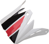 Rise Visor Kit - Child - Evac - Gloss White/Black/Red - Lutzka's Garage