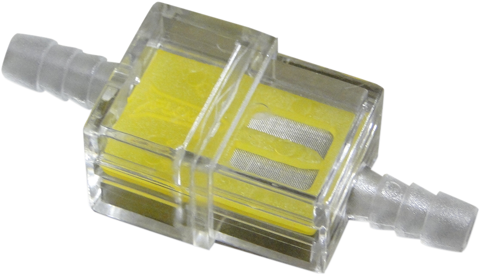 In-Line Fuel Filters - Yellow - 1/4" - Display of 21 - Lutzka's Garage