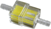 In-Line Fuel Filters - Yellow - 1/4" - Display of 21 - Lutzka's Garage