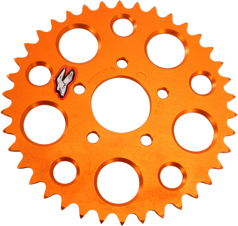 Sprocket - KTM - Orange - 38 Tooth - Lutzka's Garage