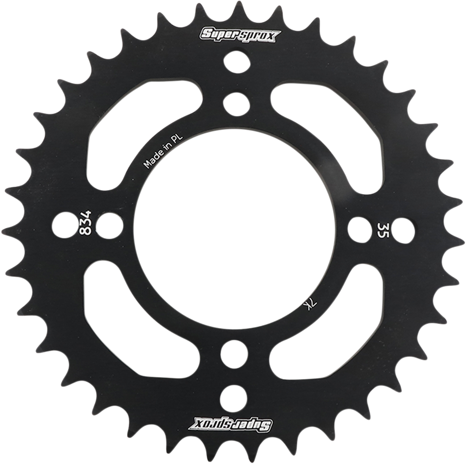 Rear Sprocket - Black - Yamaha - 35 Tooth - Lutzka's Garage