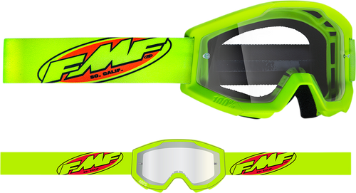 PowerCore Goggles - Core - Yellow - Clear - Lutzka's Garage
