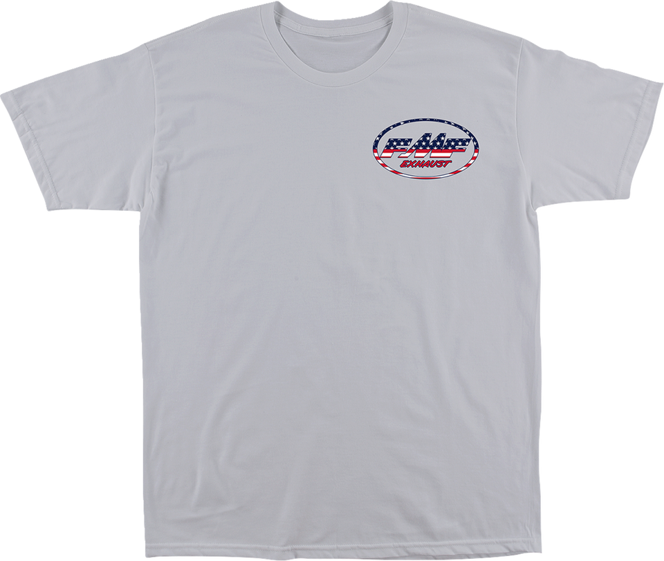 Rally T-Shirt - Silver - Small - Lutzka's Garage