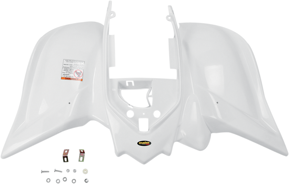 Rear Fender - White - Lutzka's Garage