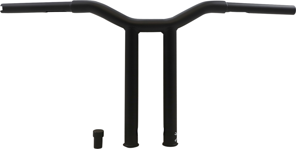 Handlebar - Dominator - Straight - 12" - Matte Black - Lutzka's Garage