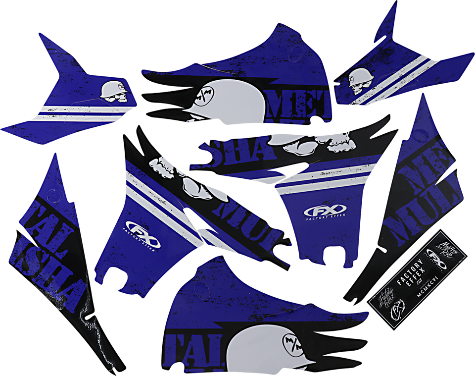Metal Mulisha Graphic Kit - Yamaha