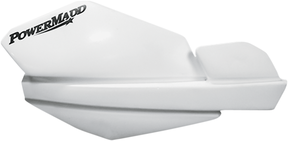 Handguards - Trail Star - White - Lutzka's Garage