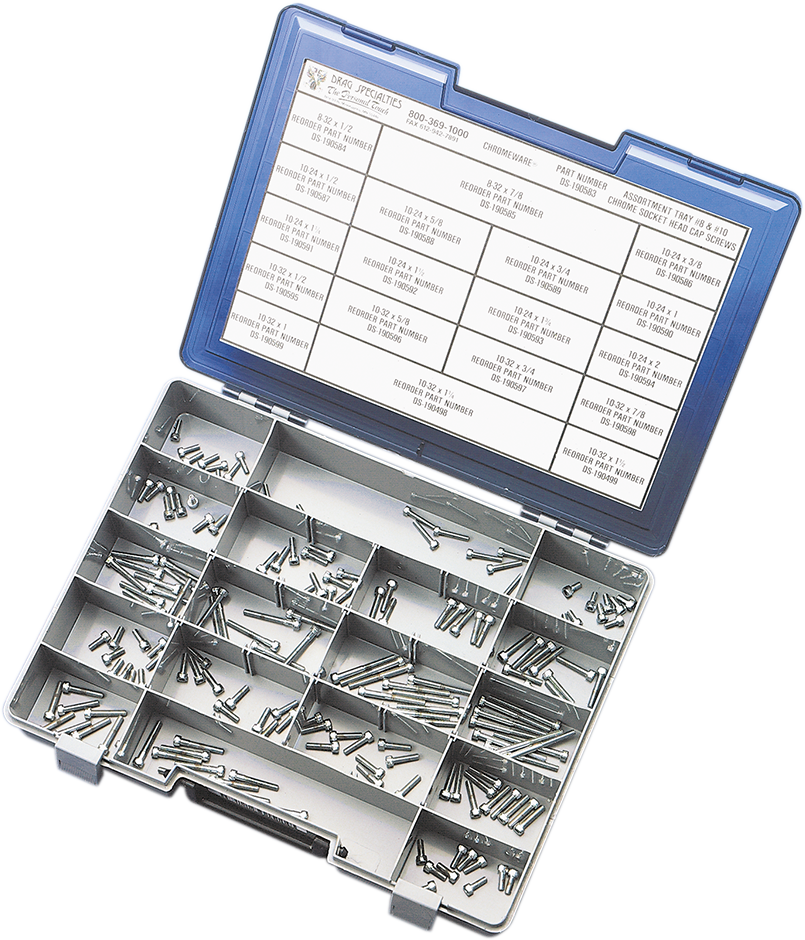 Assortment Kit - Bolts - Socket-Head - Smooth - Lutzka's Garage