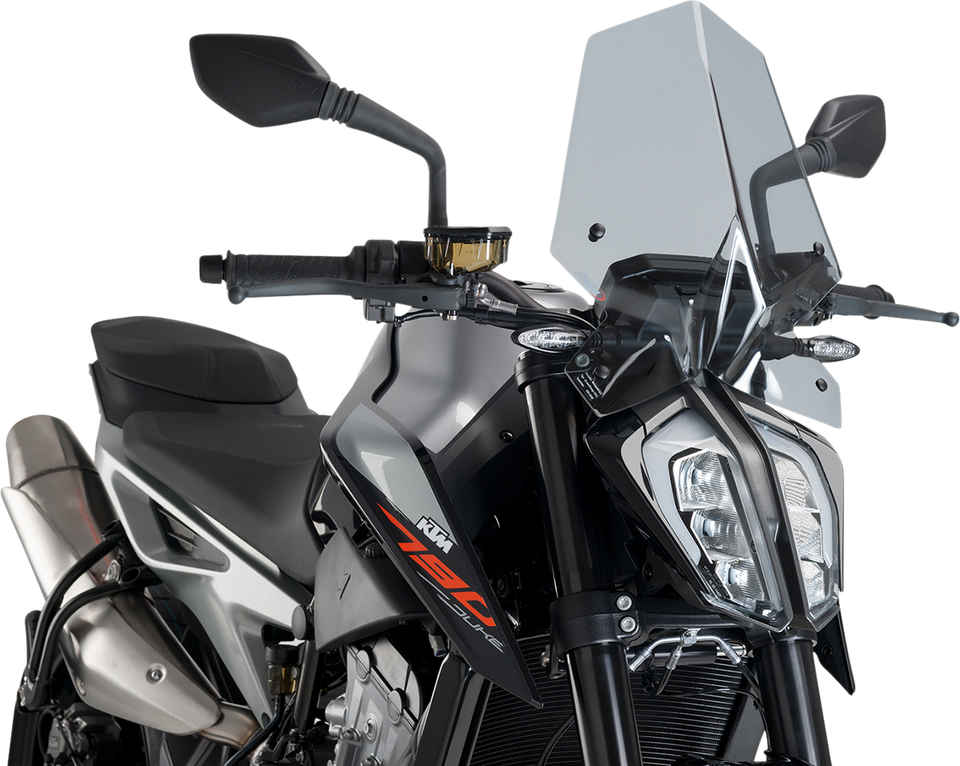 New Generation Windscreen - 16-1/4" - Smoke - KTM