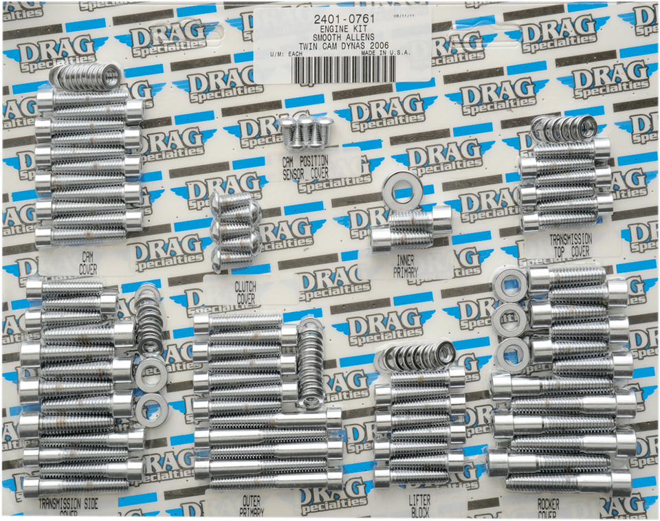 Bolt Kit - Motor - Smooth - FXD - Lutzka's Garage