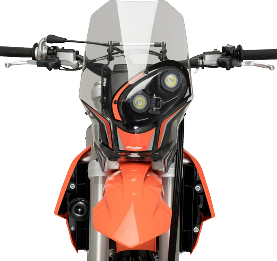 Rally Windshield - 18-1/8" - Clear - KTM - Lutzka's Garage