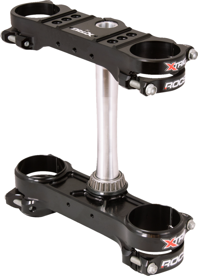 Triple Clamp - 22 mm - Black - Lutzka's Garage