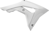 Radiator Cover - White - CRF 250R/450R - Lutzka's Garage