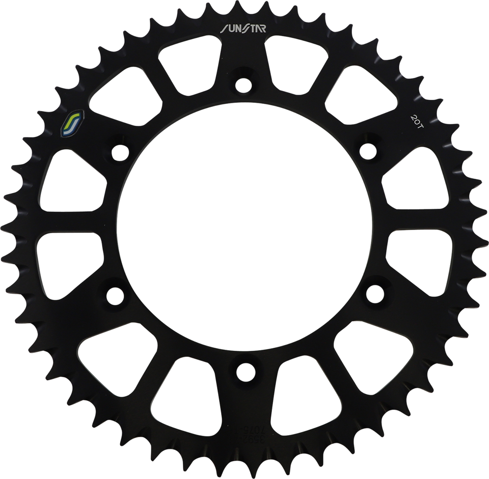 Rear Sprocket - 48 Tooth - Honda/Yamaha - Works/Black - Lutzka's Garage
