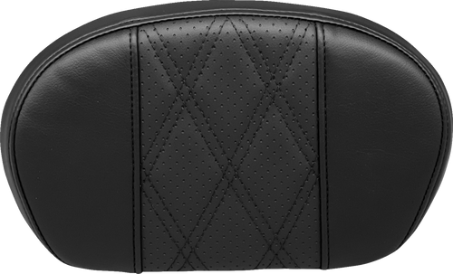 Sissy Bar Pad - Medium - GT2/HR2 - Perforated Black - Lutzka's Garage