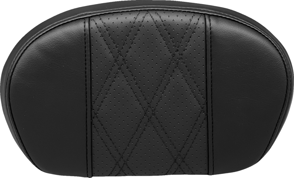 Sissy Bar Pad - Medium - GT2/HR2 - Perforated Black - Lutzka's Garage