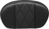 Sissy Bar Pad - Medium - GT2/HR2 - Perforated Black - Lutzka's Garage