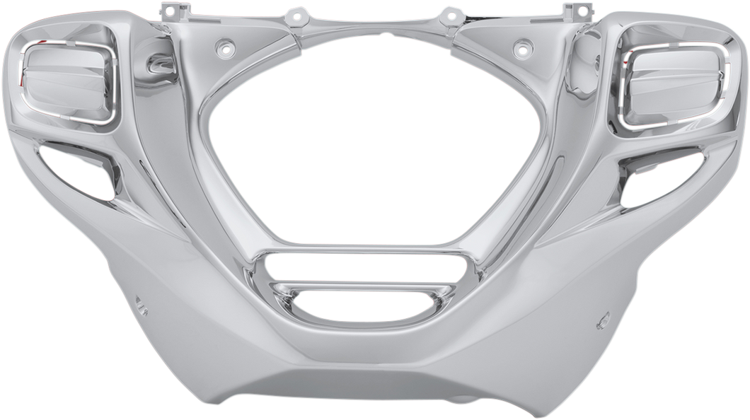 Lower Cowls - Chrome - Rectangular - Lutzka's Garage