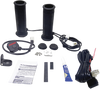 Grips - Heated - Twist Throttle - 5 Level - 1" - Lutzka's Garage