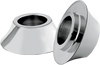 Tapered Axle Spacer - Front - Chrome - No ABS - 00-07 FLH - Lutzka's Garage