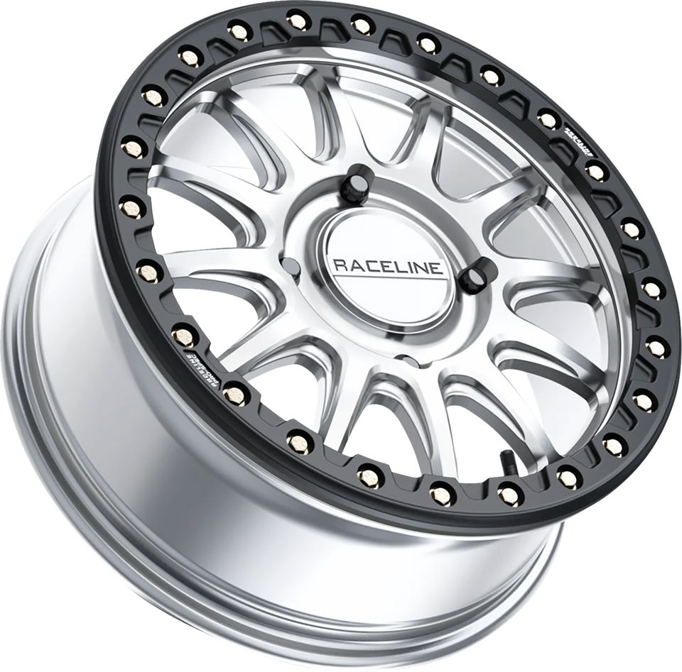 Wheel - Alpha - Front/Rear - Hyper Silver/with Black Ring - 17x7 - 4/137 - +40 mm