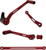 SpeedLiner Foot Control Kit w/ Heel/Toe Shifter - Red - Lutzka's Garage
