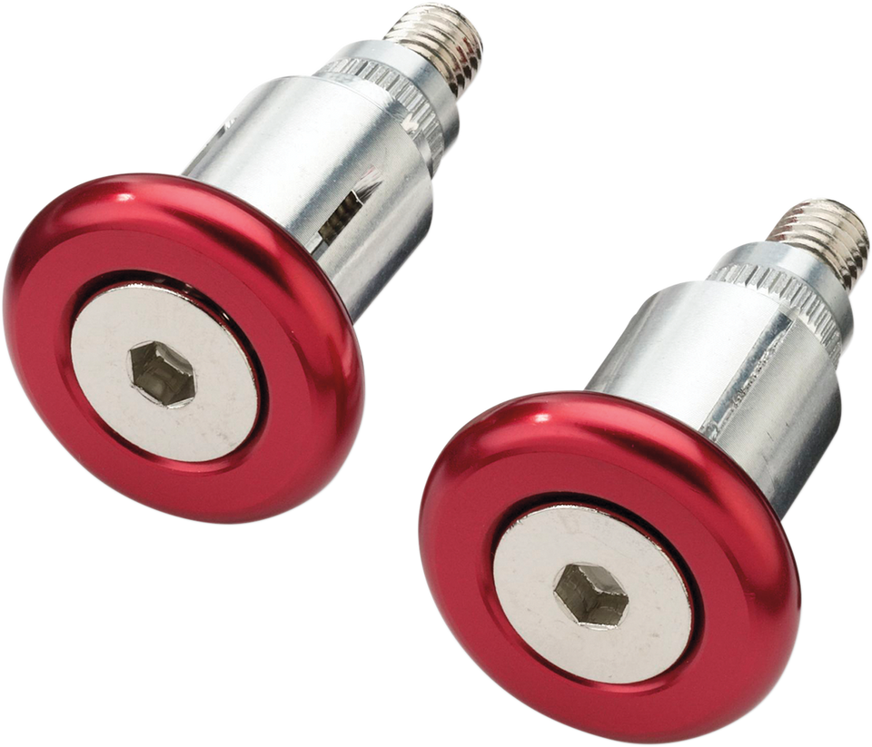 Bar End - Red - Lutzka's Garage