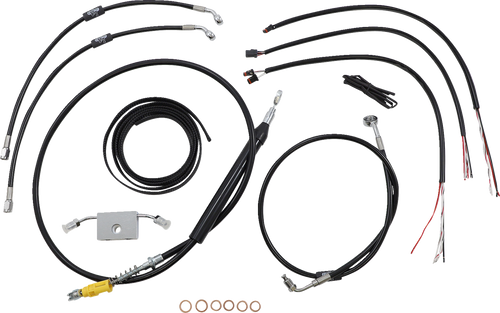 Handlebar Cable/Brake Line Kit - Quick Connect - Complete - 18