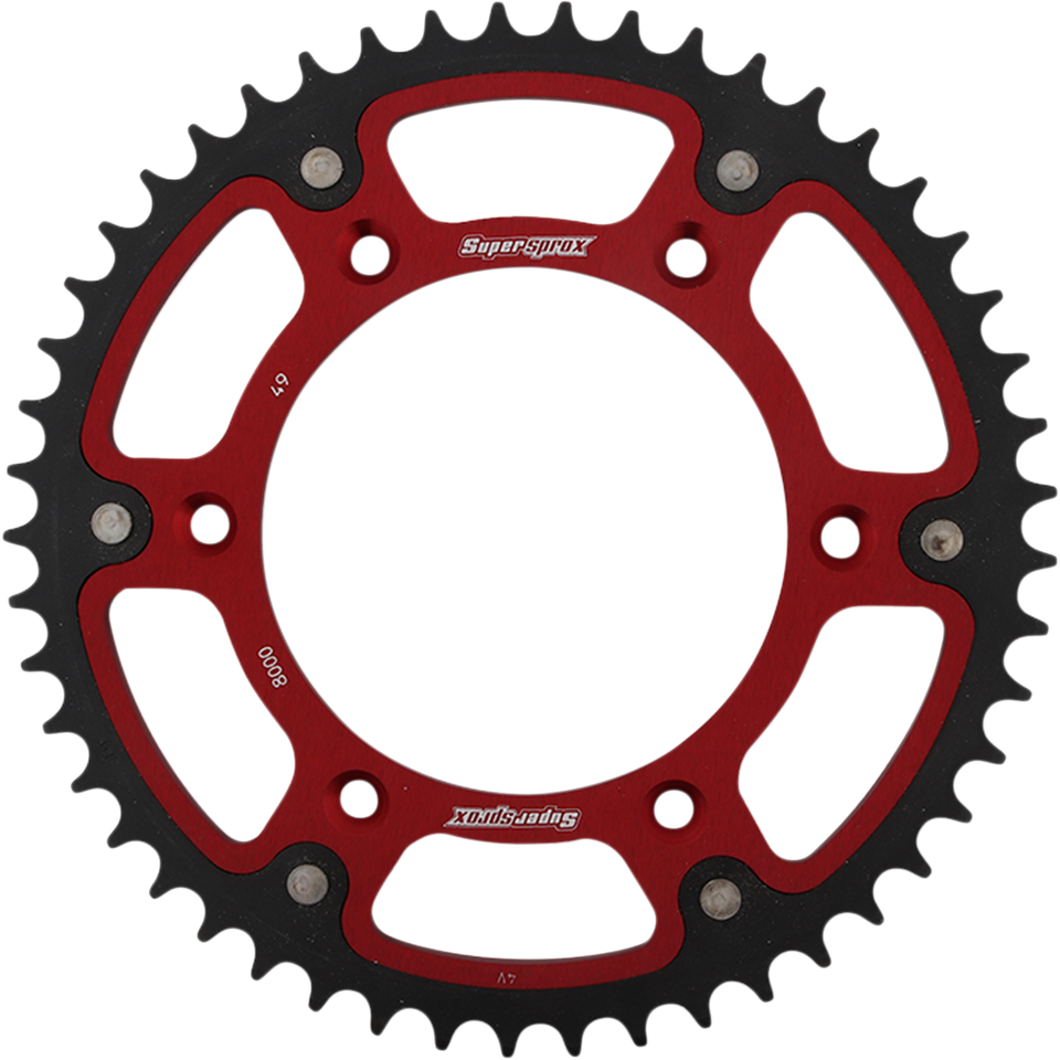 Stealth Rear Sprocket - 49 Tooth - Red - Beta - Lutzka's Garage